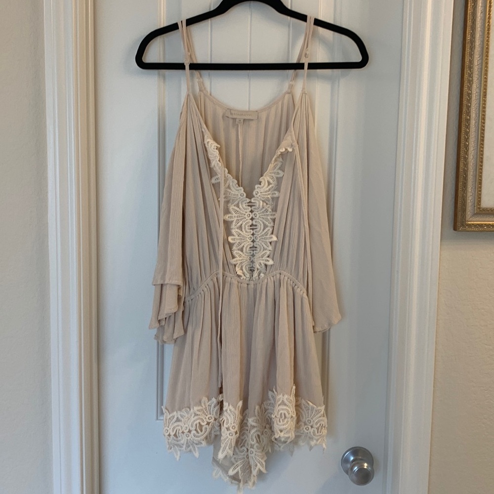 Cream Romper